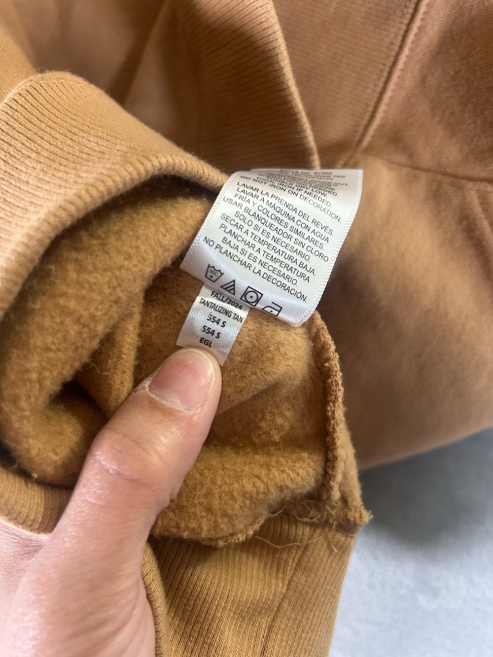 Champion Tan Drawstring Hoodie set - Picture 6 of 16